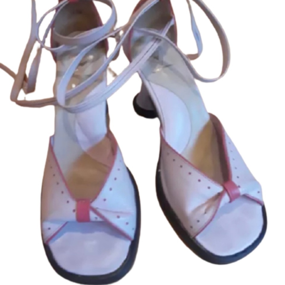 Fluevog Pink Heels Size 10 1/2